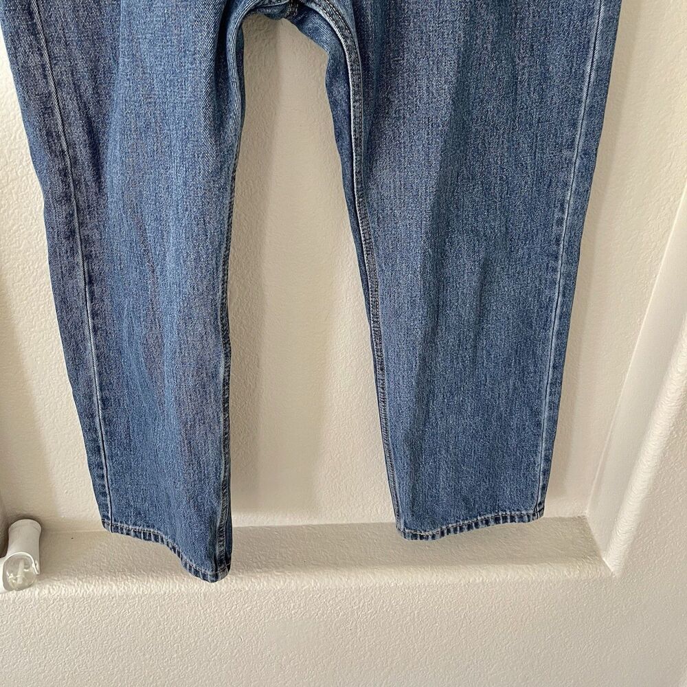 Levi's 505 Men's Regular Fit Straight Leg Jeans Blue Denim 40x29 Normcore Grunge - Picture 7 of 15